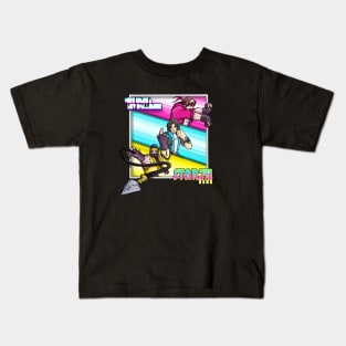 Starbomb Ninja Brian Egoraptor Danny Sexbang Kids T-Shirt